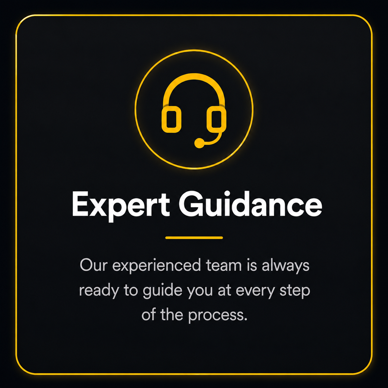 Expert Guidance